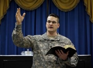 Armed services Chaplain